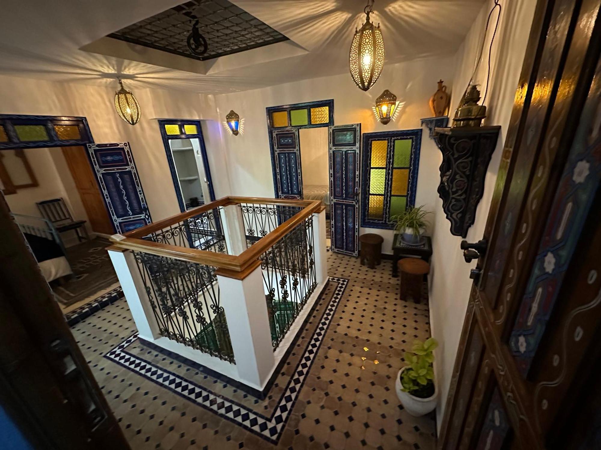 Dar Al Mansoura Riad Chefchaouen Eksteriør billede